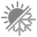 Aplicação em sistemas de refrigeração ou aquecimento de -50 ºC a 100 ºC